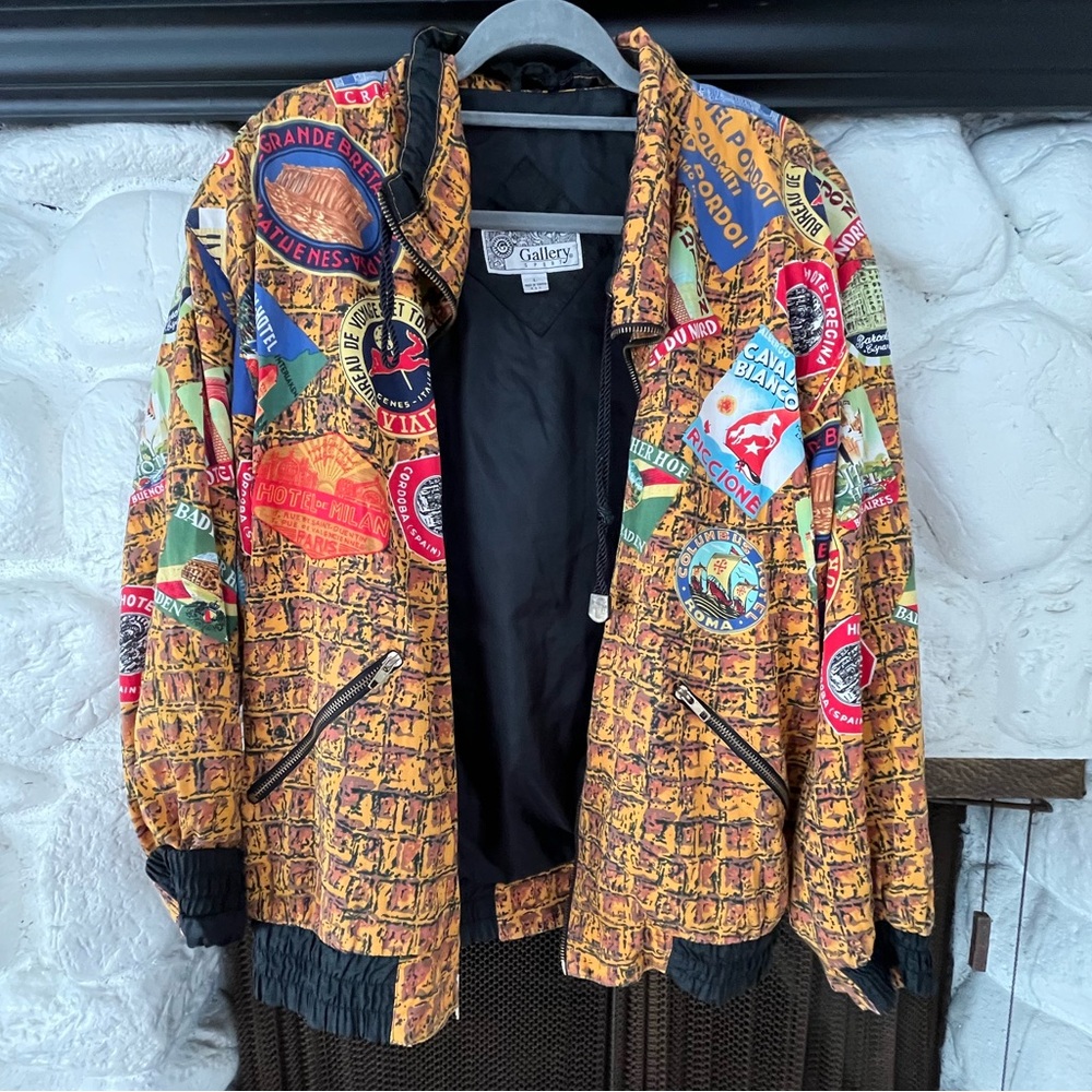 Vintage bomber jacket